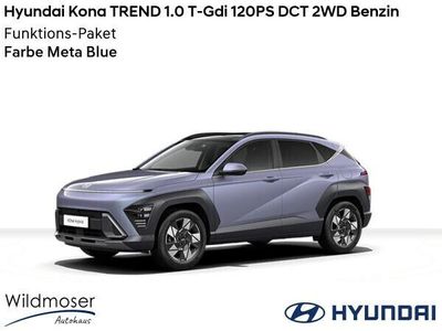 gebraucht Hyundai Kona ❤️ TREND 1.0 T-Gdi 120PS DCT 2WD Benzin ⌛ Sofort verfügbar! ✔️ mit Funktions-Paket