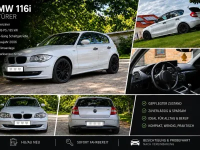 Gebraucht BMW 116 116 PS (85 kW) 2006 Silber Kleinwagen