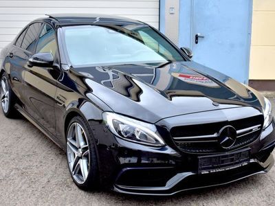 gebraucht Mercedes C63 AMG AMG Lim. *PANO+Burmester+RFK+NightPaket+Perf.AGA*BRD