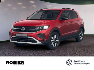 Gebraucht VW T-Cross Goal 116 PS (85 kW) 2024 Rot / kings red SUV