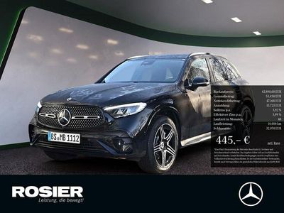 Schwarz Gebraucht 2025 Mercedes GLC220 AMG line SUV | 62.890 € (Etwas zu teuer)