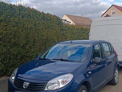 Gebraucht Dacia Sandero 85 PS (62 kW) 2009 Blau Kleinwagen