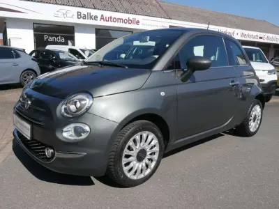 Gebraucht Fiat 500 Lounge 69 PS (50 kW) 2016 Colosseo grau metallic Kleinwagen