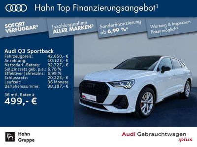 gebraucht Audi Q3 Sportback 40TFSI qua S-Line S-Trc Virtua…