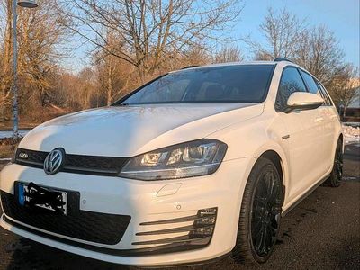 Gebraucht VW Golf VII GTD 184 PS (135 kW) 2015 Weiß Kombi