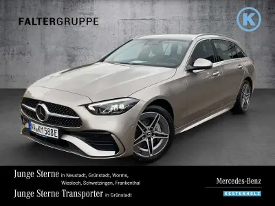Gebraucht Mercedes C300e AMG line 204 PS (150 kW) 2024 Silber Kombi