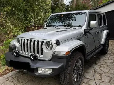 Gebraucht Jeep Wrangler Sahara 381 PS (280 kW) 2022 Silber SUV