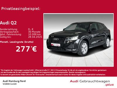 0e mythosschwarz metallic Gebraucht 2024 Audi Q2 Advanced SUV | 32.720 € (Teuer)