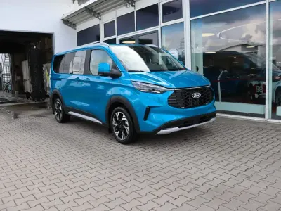 Neu Ford Tourneo Active 170 PS (125 kW) 2026 Digital aqua blue metallic Van / Kleinbus