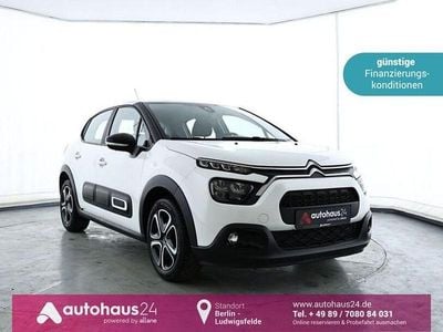 Gebraucht Citroën C3 Feel 83 PS (61 kW) 2022 Weiß Kleinwagen
