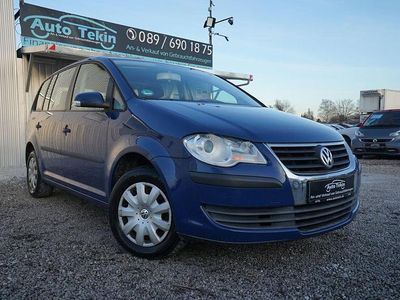 Gebraucht VW Touran Conceptline 90 PS (66 kW) 2008 Blau Van / Kleinbus