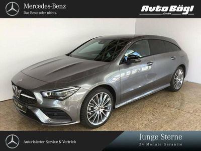 Gebraucht Mercedes CLA250e Shooting Brake AMG 160 PS (117 kW) 2021 Mountaingrau (metallic) Kombi