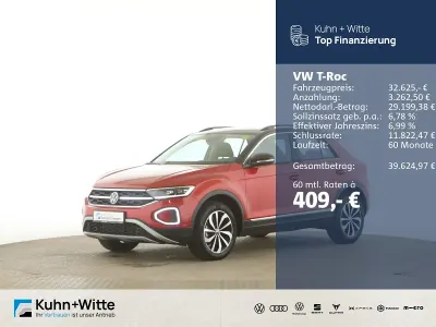 Brugt VW T-Roc Style 150 HK (110 kW) 2025 Rød SUV