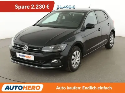 Gebraucht VW Polo Highline 150 PS (110 kW) 2020 Schwarz Kleinwagen