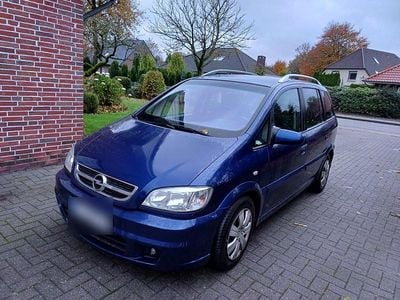 Gebraucht Opel Zafira 125 PS (91 kW) 2004 Blau Van / Kleinbus