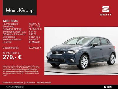 Neu Seat Ibiza FR 150 PS (110 kW) 2025 Blau Limousine