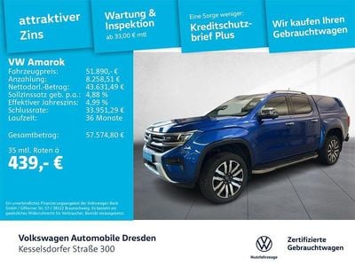 Bright blue metallic Gebraucht 2024 VW Amarok Aventura Abholung | 51.890 € (Guter Preis)