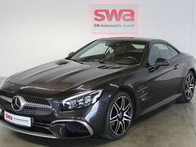 Usata Mercedes SL400 AMG 367 CV (269 kW) 2019 Grigio Cabrio