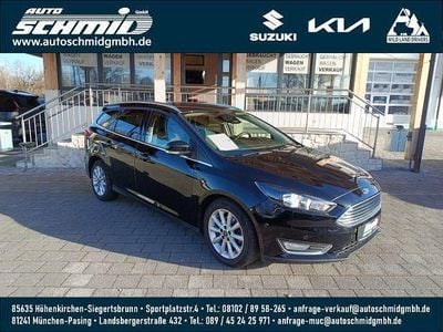 Schwarz Gebraucht 2018 Ford Focus Titanium Kombi | 11.960 € (Guter Preis)