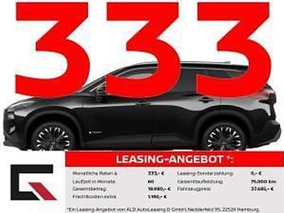 Neu Nissan X-Trail 360º 163 PS (119 kW) 2026 Schwarz SUV