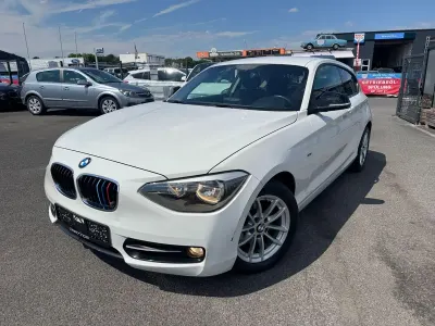 Gebraucht BMW 116 Sport Line 136 PS (100 kW) 2014 Weiß Kleinwagen