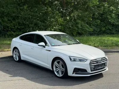 Gebraucht Audi A5 Sportback S-Line 190 PS (139 kW) 2018 Weiß Kleinwagen