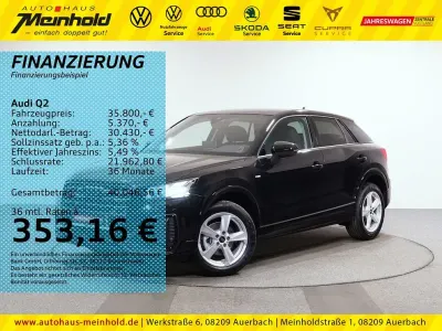 Gebraucht Audi Q2 S-Line 150 PS (110 kW) 2024 Mythosschwarz metallic SUV