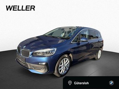 Gebraucht BMW 218 Gran Tourer Advantage 150 PS (110 kW) 2022 Phytonicblau (blau) Van / Kleinbus