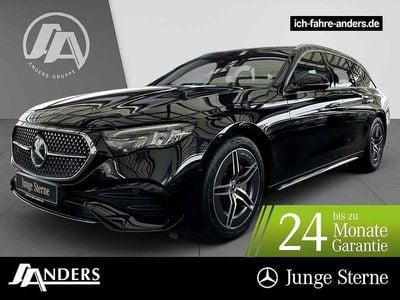 Gebraucht Mercedes E220 AMG 197 PS (144 kW) 2024 Obsidianschwarz Kombi