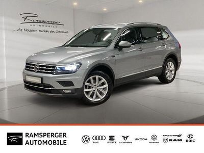 Silber (pyritsilber metallic) Gebraucht 2021 VW Tiguan Allspace Highline SUV | 28.690 € (Fairer Preis)