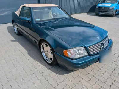 Gebraucht Mercedes SL500 306 PS (225 kW) 1999 Grün Cabrio