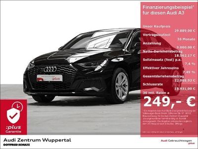 gebraucht Audi A3 Limousine 35 TFSI S-LINE PANO DAB LEDER VIRTUAL Basis