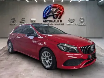 Gebraucht Mercedes A180 AMG line 122 PS (89 kW) 2017 Rot Kleinwagen