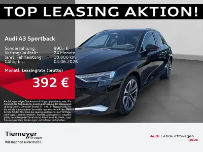 Gebraucht Audi A3 Sportback e-tron S-Line 204 PS (150 kW) 2025 Schwarz Kleinwagen