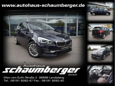 Gebraucht BMW 218 Active Tourer Luxury Line 150 PS (110 kW) 2019 Imperialblau Van / Kleinbus
