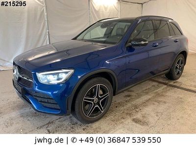 Blau Gebraucht 2021 Mercedes GLC300 AMG SUV | 30.940 € (Fairer Preis)