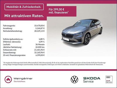 Grau Neu 2025 Skoda Scala Monte Carlo Kleinwagen | 33.470 € (Teuer)