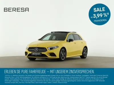 Brugt Mercedes A220 AMG 190 HK (139 kW) 2019 Gul Sedan