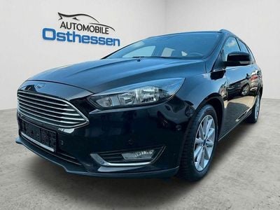 Second-hand Ford Focus Titanium 120 CP (88 kW) 2016 Negru Break