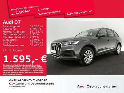 Gebraucht Audi Q7 Advanced 231 PS (169 kW) 2022 Samuraigrau metallic SUV