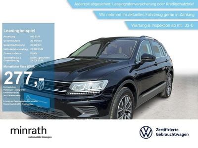 Gebraucht VW Tiguan Comfortline 150 PS (110 kW) 2020 Schwarz SUV