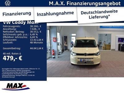 Nuova VW Caddy Maxi 122 CV (89 kW) 2025 Beige Monovolume