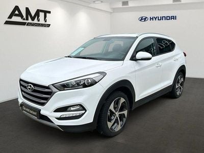 Polar white / sol Gebraucht 2018 Hyundai Tucson SUV | 17.800 € (Fairer Preis)