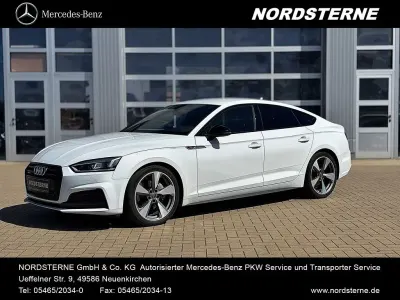 Gebraucht Audi A5 Sportback S-Line 218 PS (160 kW) 2017 Weiß Kleinwagen