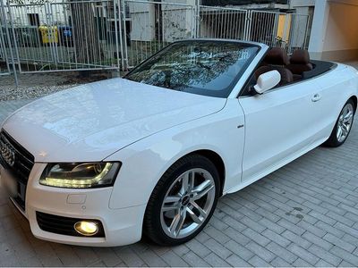Gebraucht Audi A5 Cabriolet 245 PS (180 kW) 2010 Weiß Cabrio