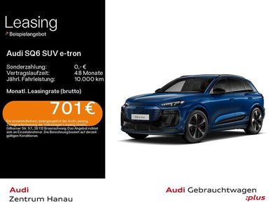 Ascariblau metallic Gebraucht 2025 Audi SQ6 e-tron Edition .1 SUV | 81.249 € (Etwas zu teuer)