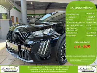 Neu Peugeot 2008 Allure 145 PS (106 kW) 2026 Schwarz SUV