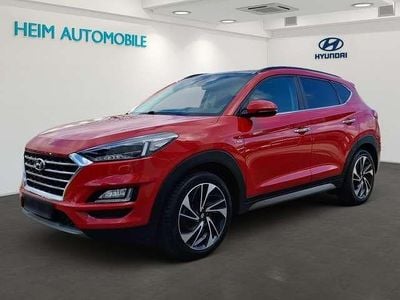 Gebraucht Hyundai Tucson Premium 185 PS (136 kW) 2019 Engine red SUV