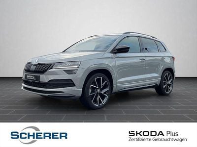 Usata Skoda Karoq SportLine 190 CV (139 kW) 2021 Grigio SUV