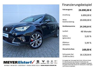 Neu Seat Arona FR 150 PS (110 kW) 2025 Schwarz SUV